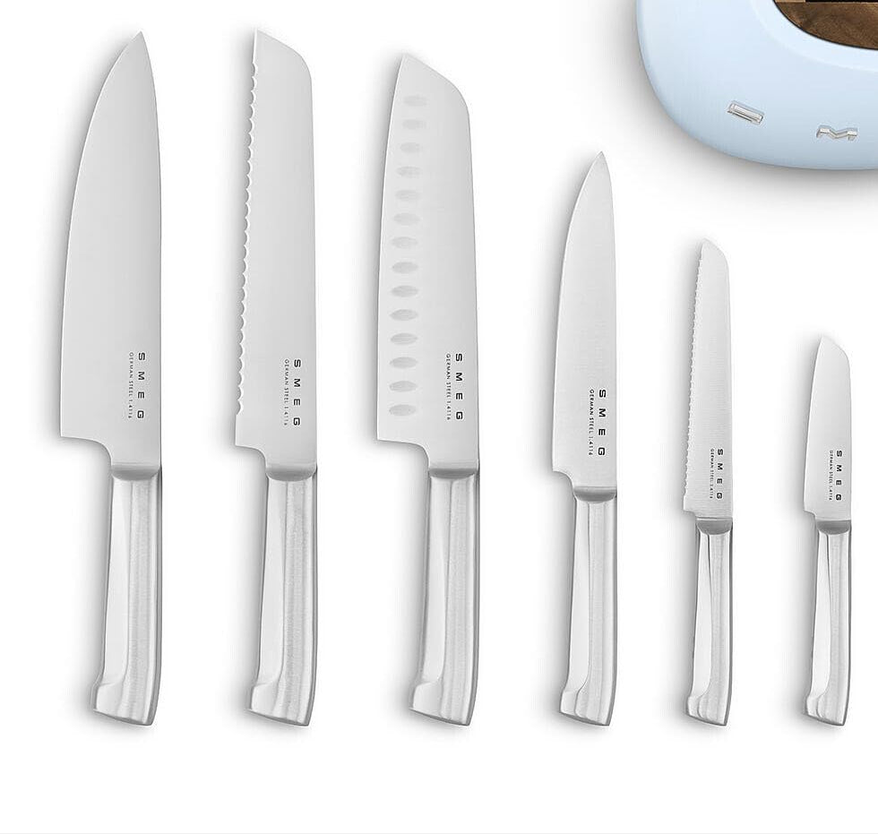 SMEG Knife Block Set