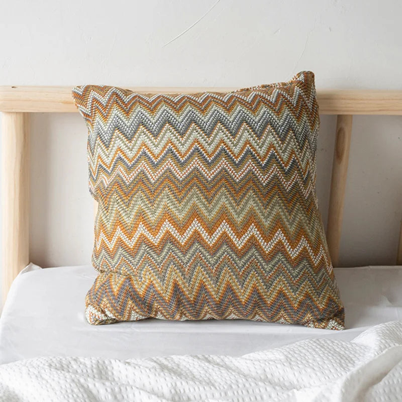 Chevron Inspired Cushion Cover