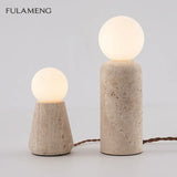 Ceramic Globe Table Lamp