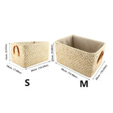 Lined Woven Storage Baskets