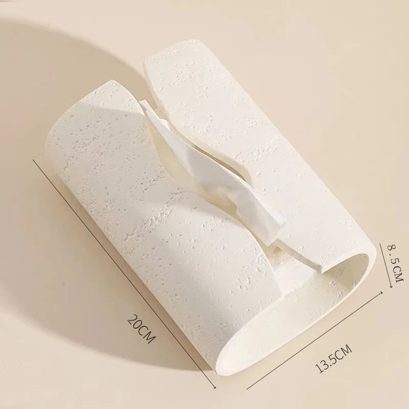 Travertine Tissue Holder