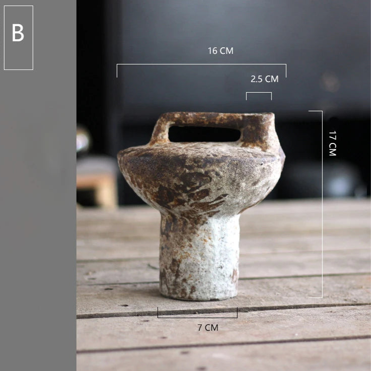 Ceramic Rough Pottery Vase