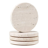 Natural Travertine Coasters