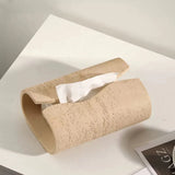 Travertine Tissue Holder