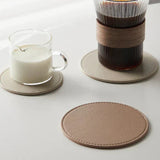 Inmos Customized Leather Coasters