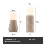 Ceramic Globe Table Lamp