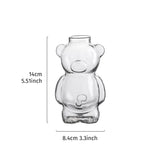 1pc 320ml Bear Shaped Glass