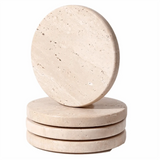 Natural Travertine Coasters