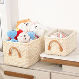 Lined Woven Storage Baskets