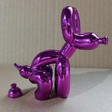 Resin Pooping Dog