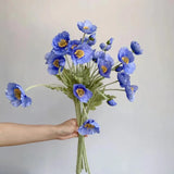 Artificial Poppy Silk Flowers