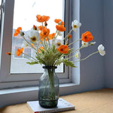 Artificial Poppy Silk Flowers