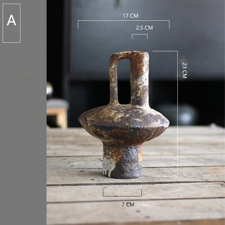 Ceramic Rough Pottery Vase