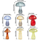 Jelly Color Mushroom Vases