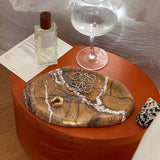 Natural Stone Calacatta Viola Marble Tray