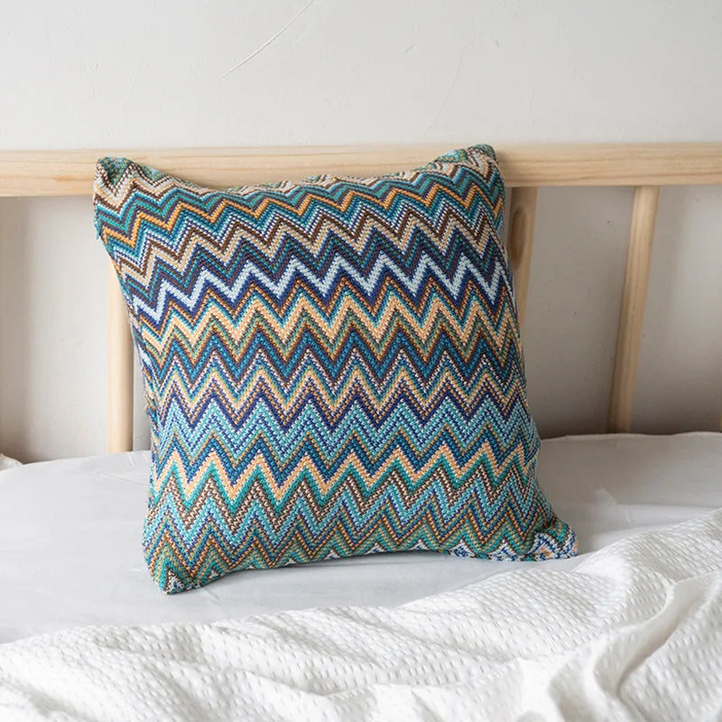 Chevron Inspired Cushion Cover