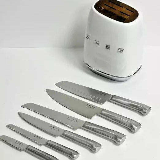 SMEG Retro Knife Block