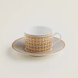 Mosaique au 24 Platinum & Gold Tea Set